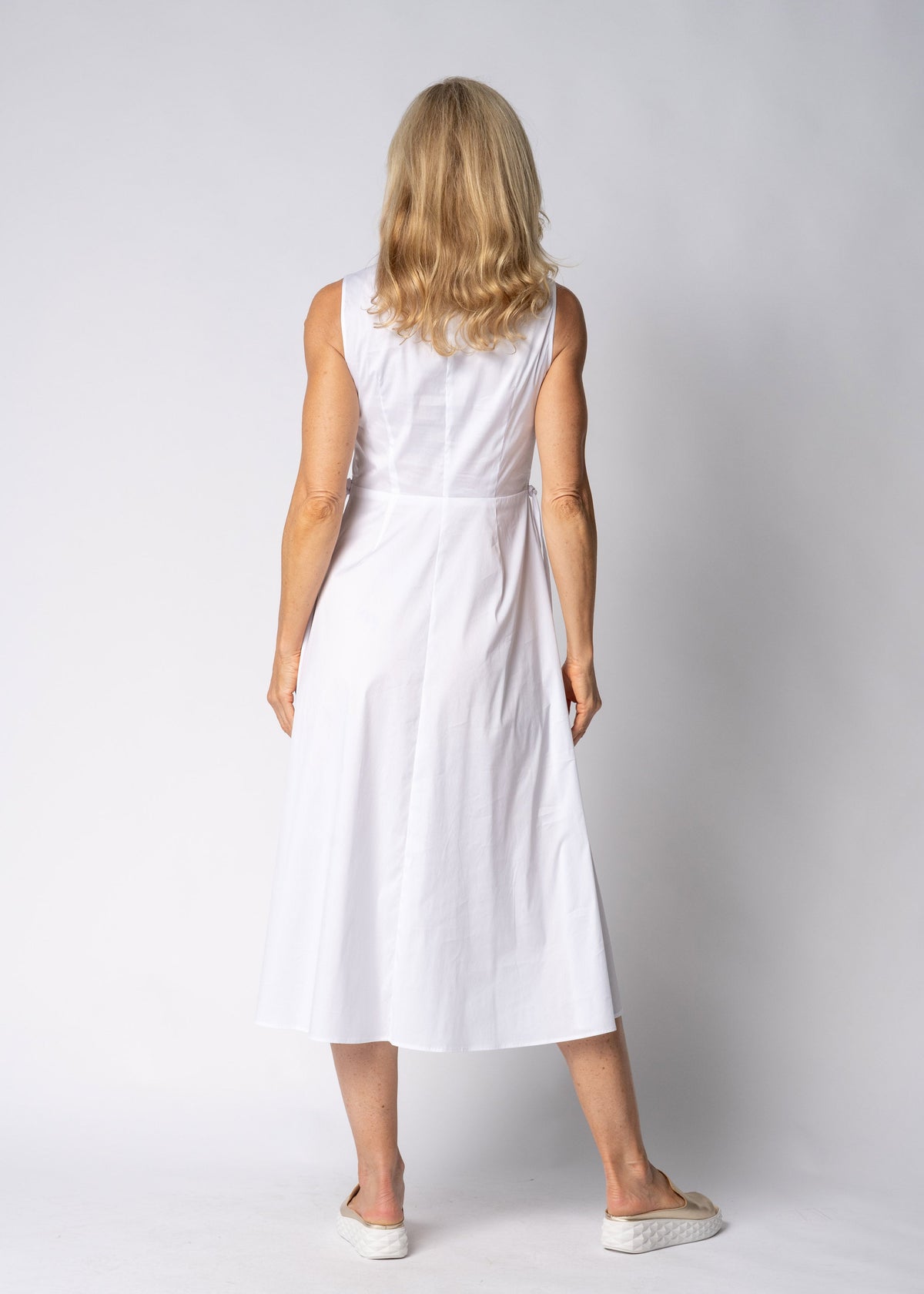 Jillda Dress in White