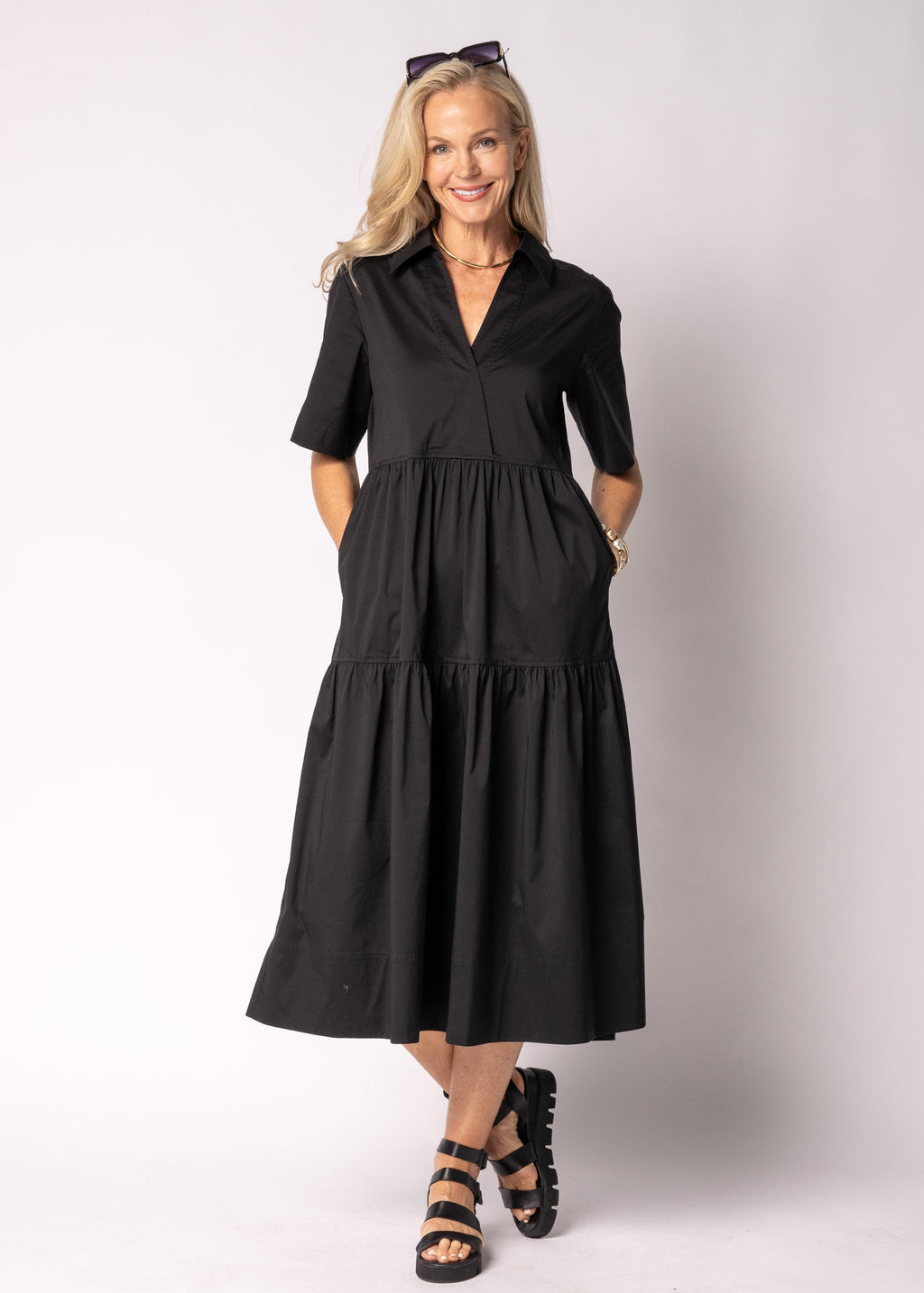 Nerina Dress in Onyx