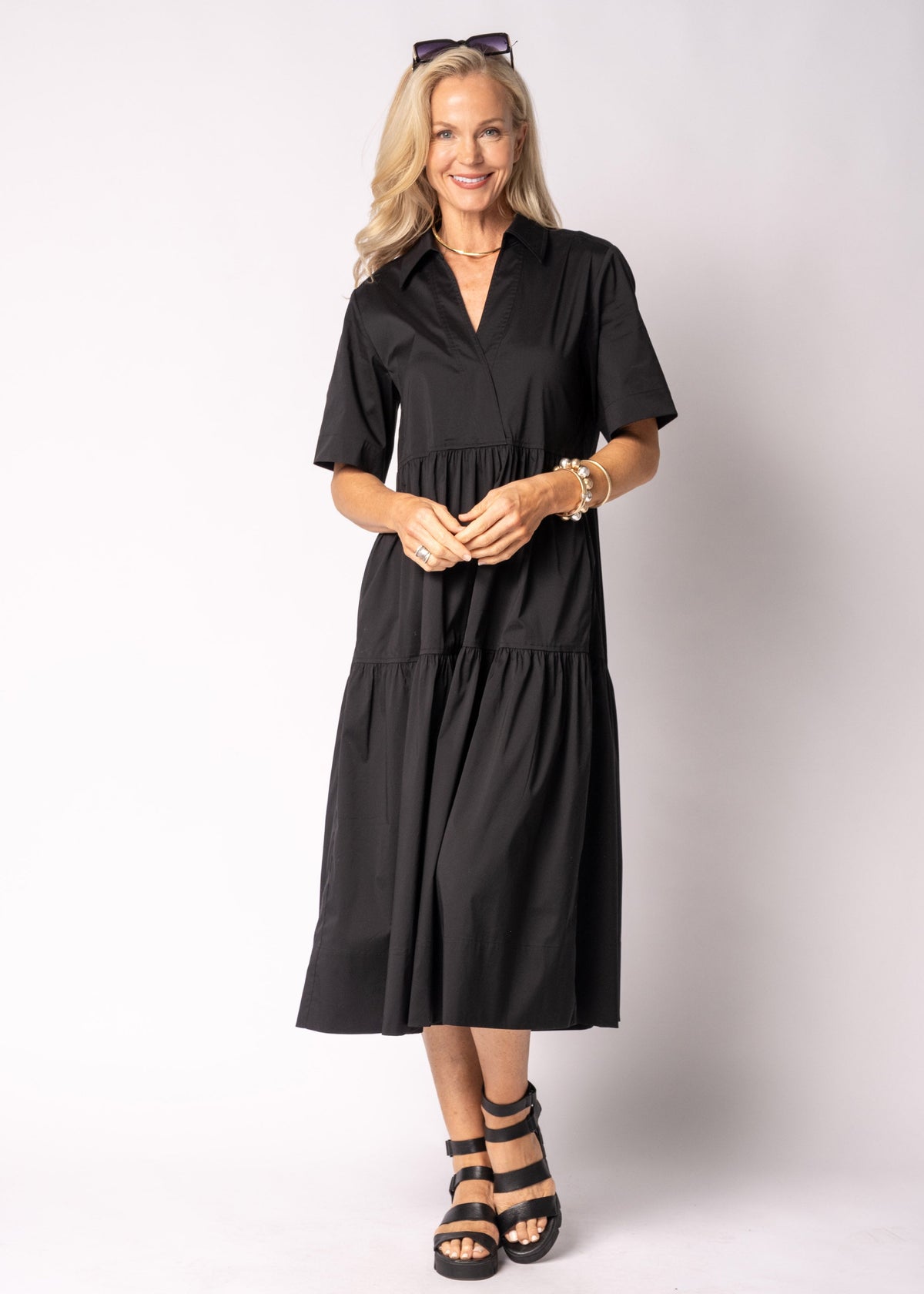Nerina Dress in Onyx