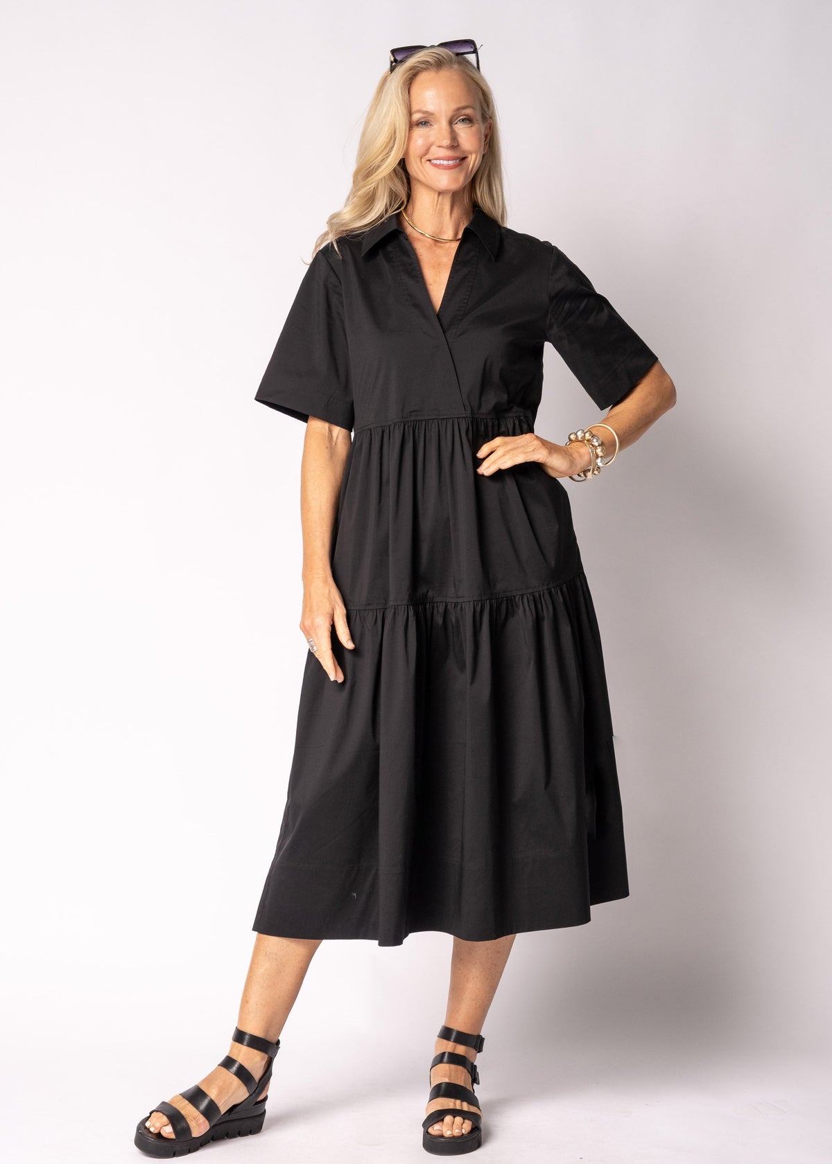 Nerina Dress in Onyx