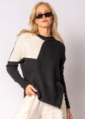 Aleria Knit Top in Onyx