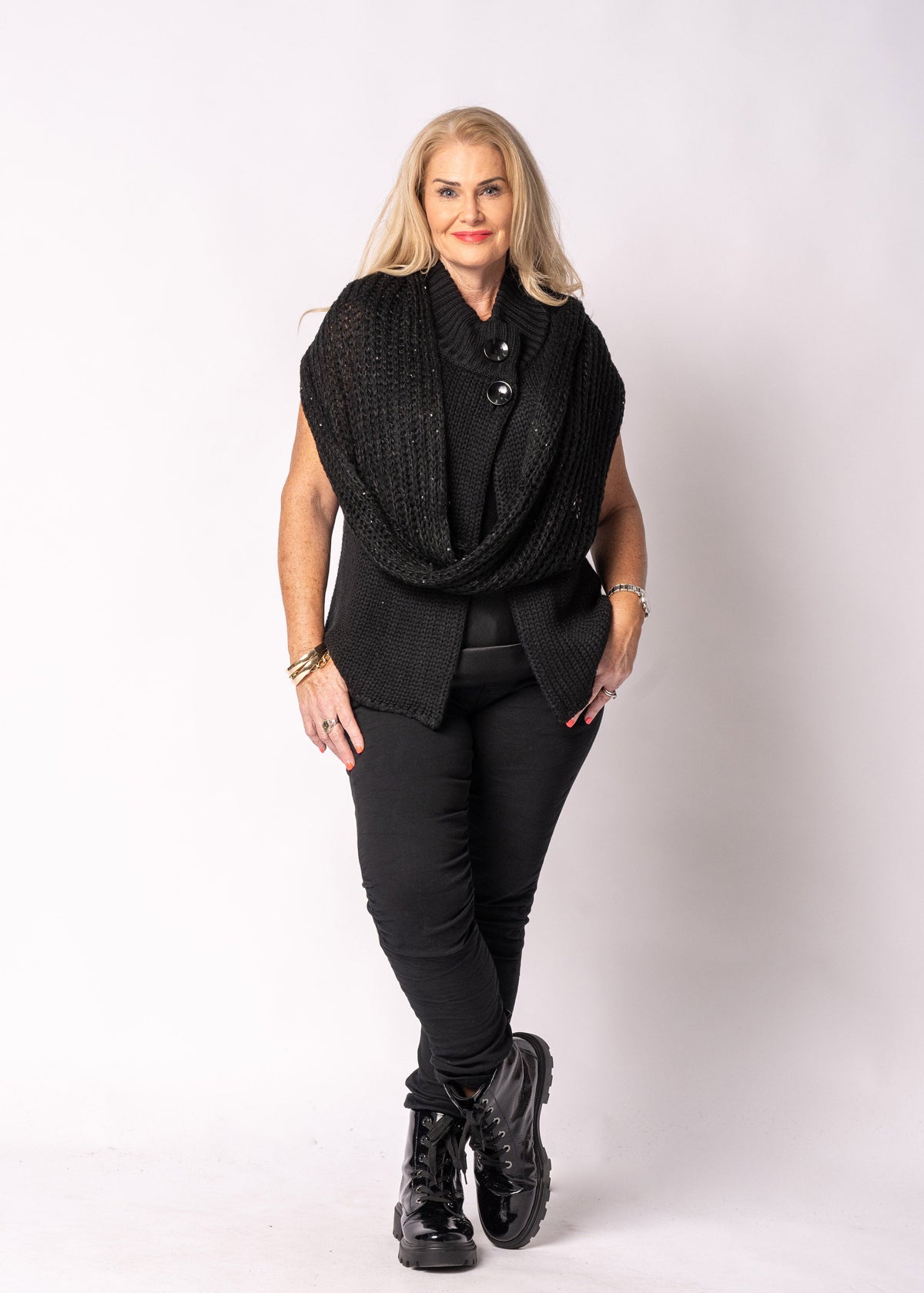 Danita Scarf in Onyx