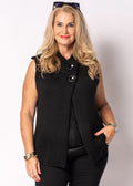 Cassara Knit Top in Onyx