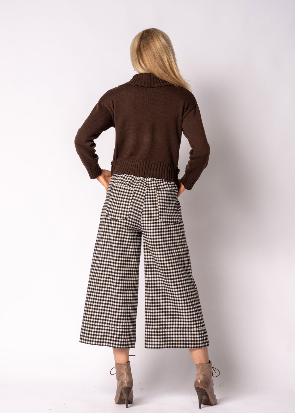 Sorella Knit Top in Chocolate Truffle