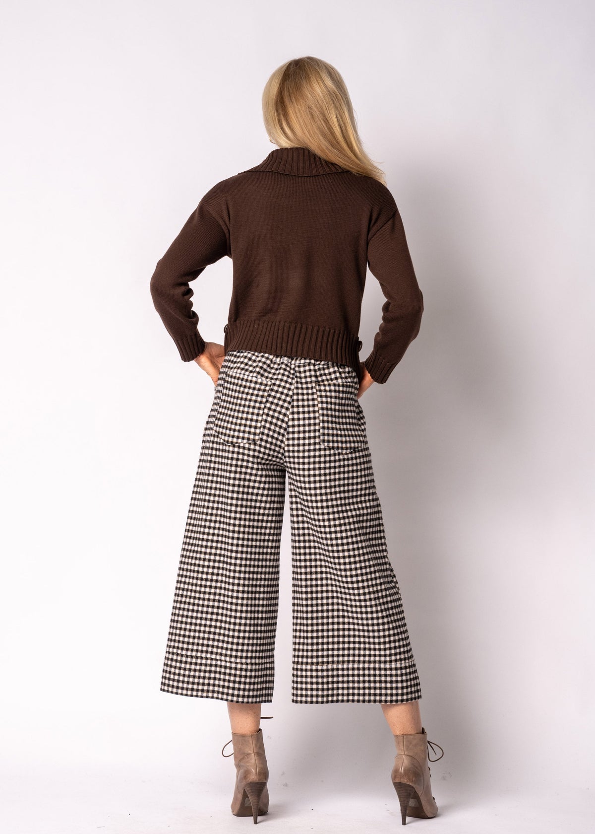Sorella Knit Top in Chocolate Truffle