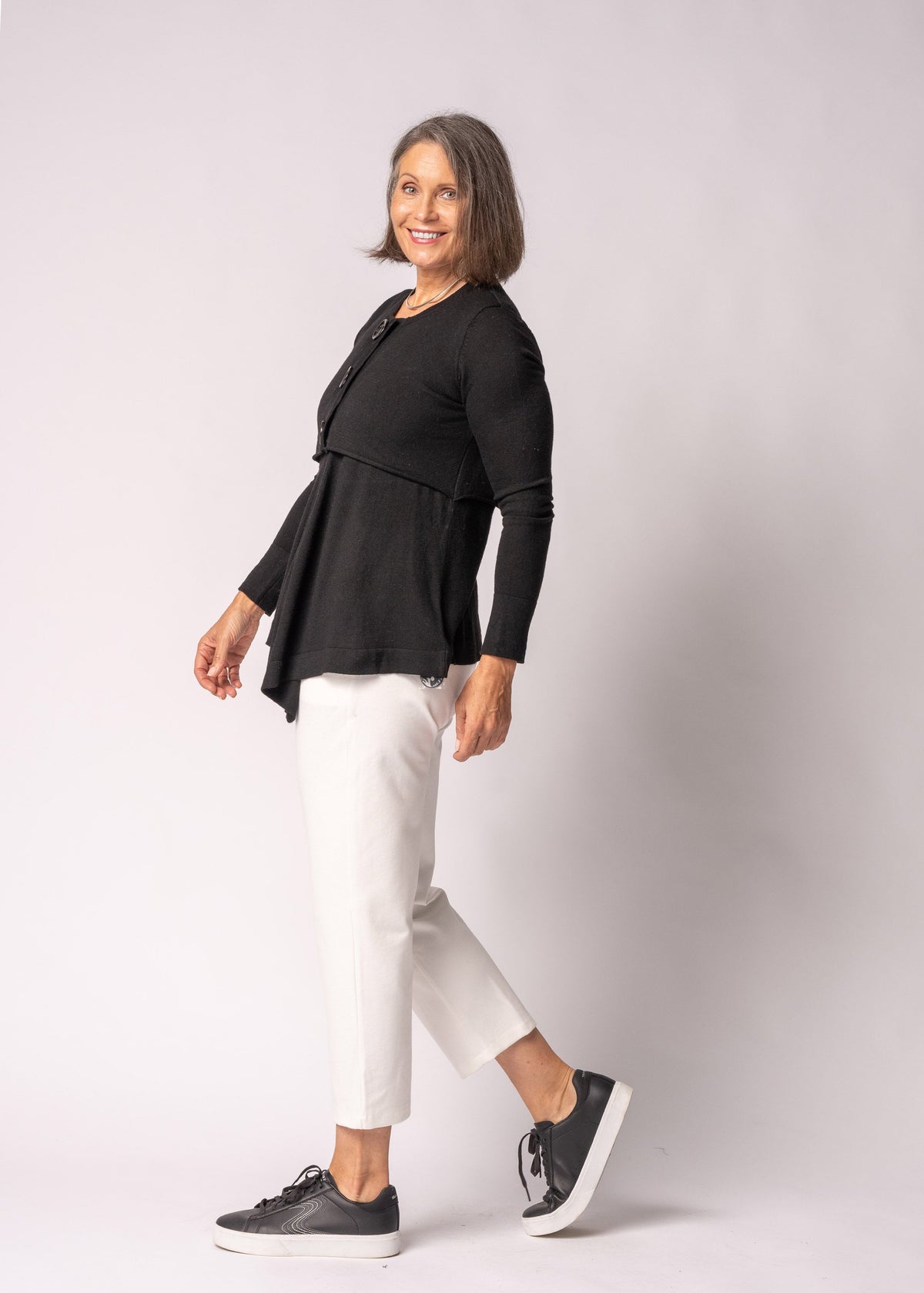 Marilla Knit Top in Onyx