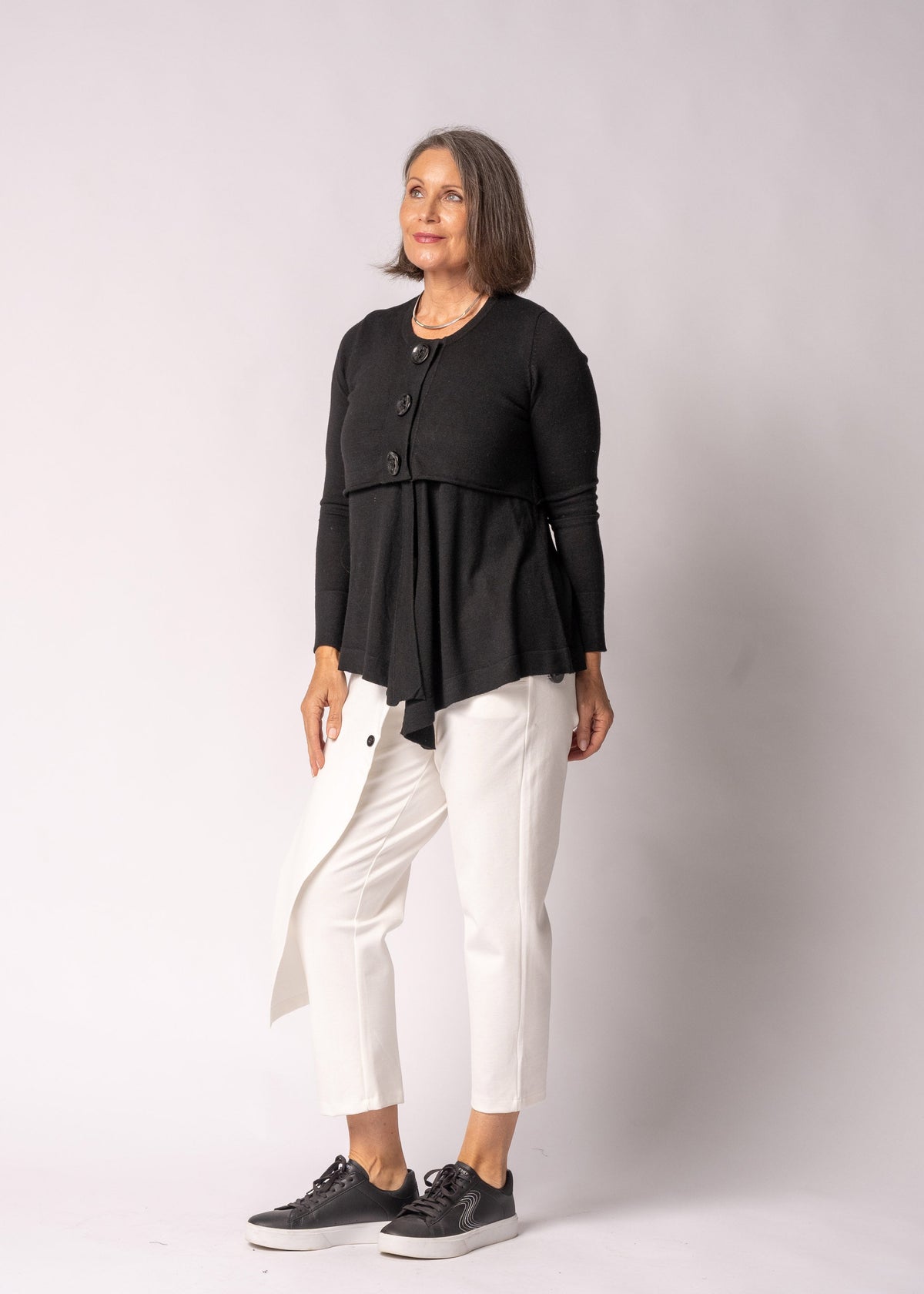 Marilla Knit Top in Onyx