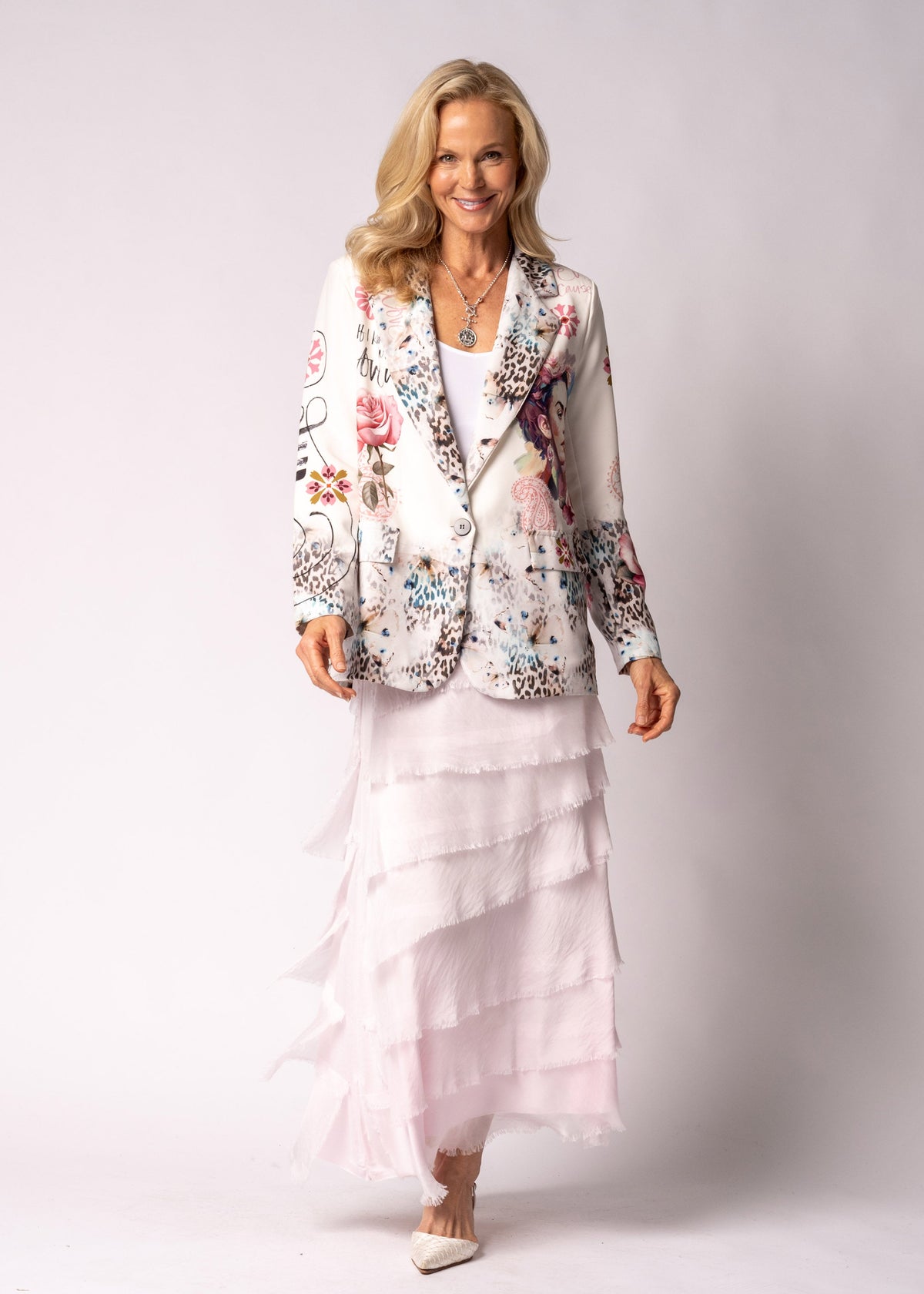 Aeris Jacket in Blush