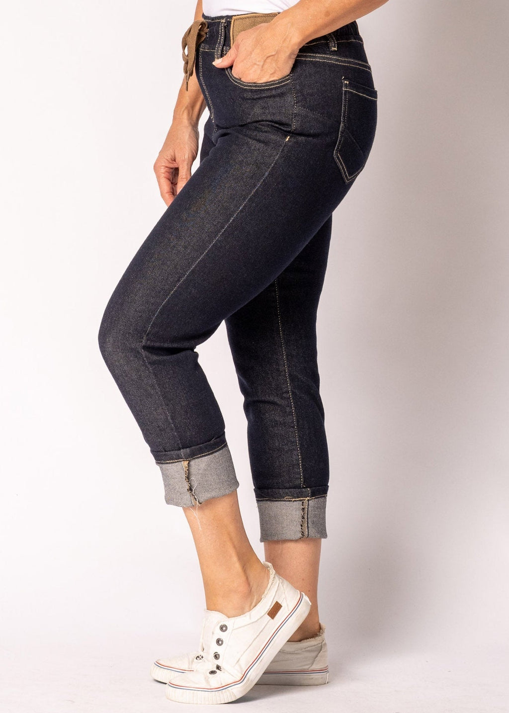 Bethany Pants in Dark Denim
