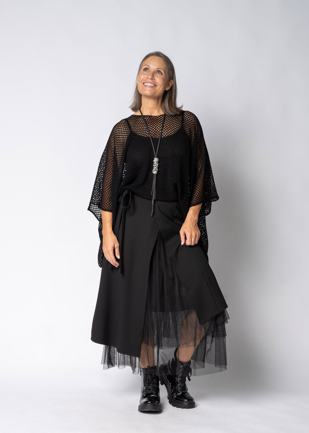 Mellie Knit Top in Onyx
