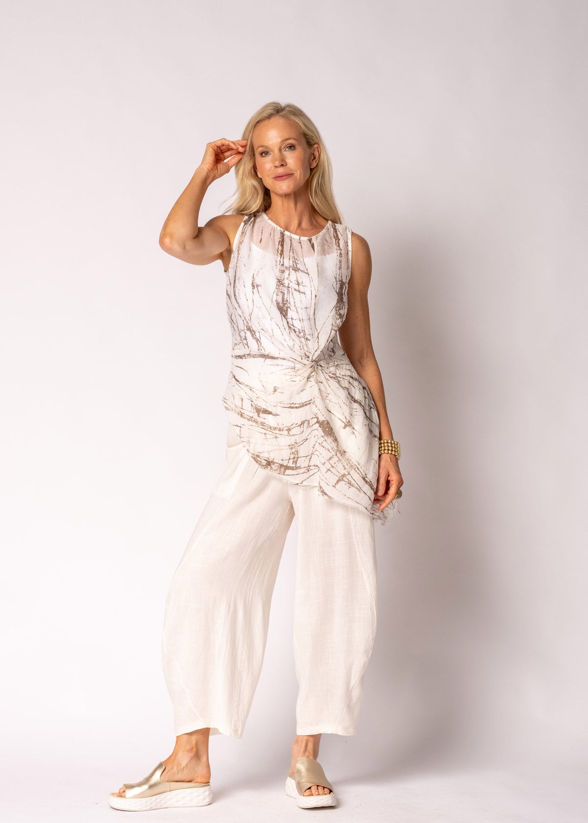Haylora Top in Cream