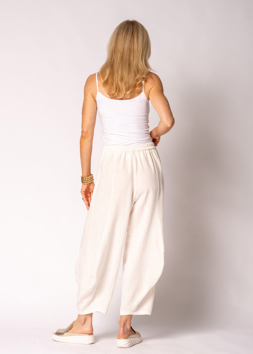 Odelia Pants in Cream
