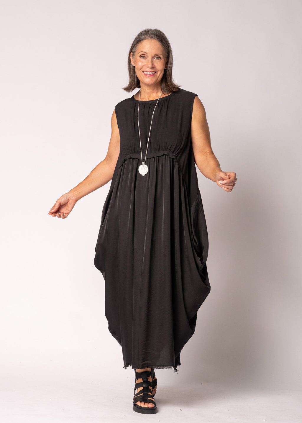 Aritza Dress in Onyx
