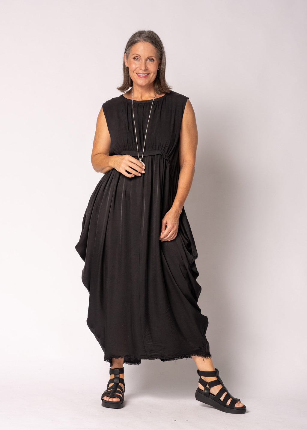 Aritza Dress in Onyx