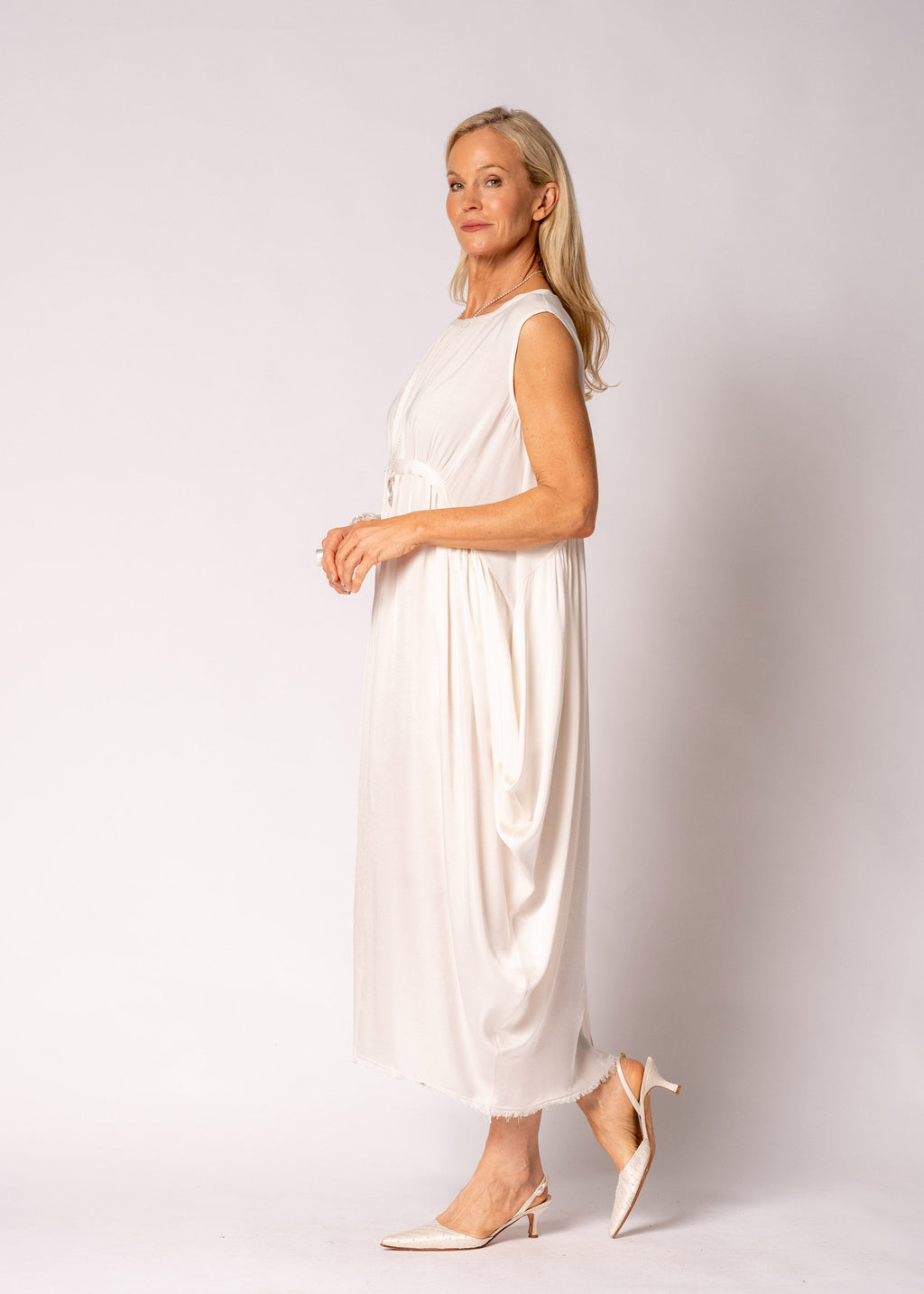 Aritza Dress in Cream