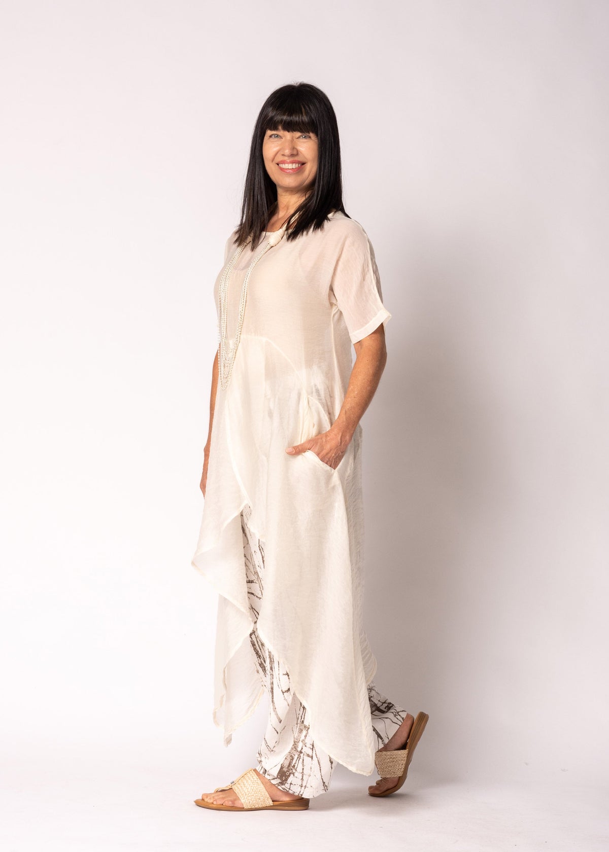 Elira Top in Cream