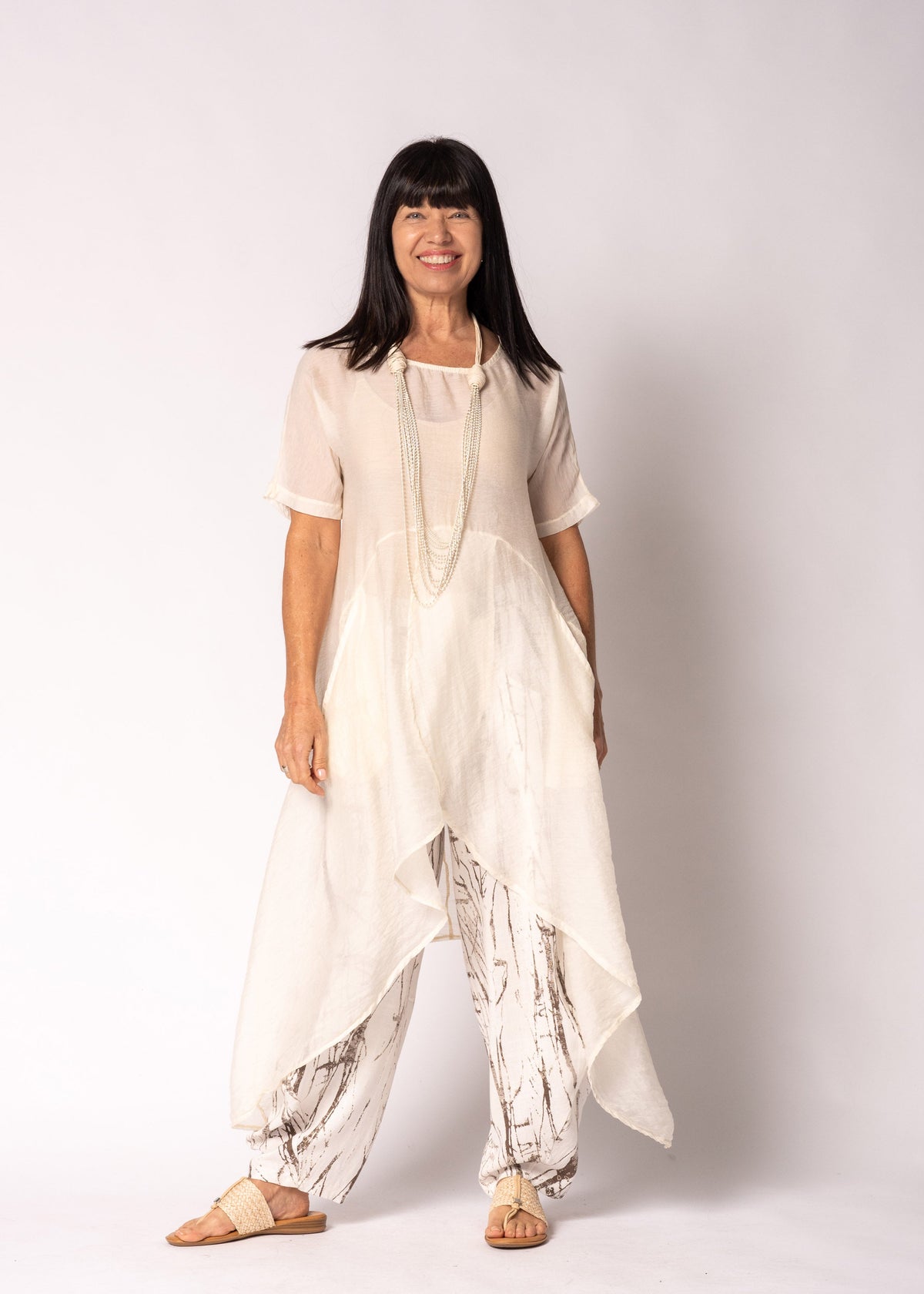 Elira Top in Cream