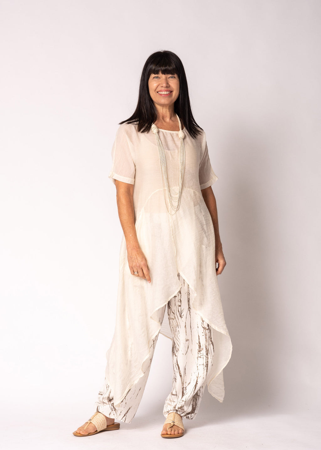 Elira Top in Cream