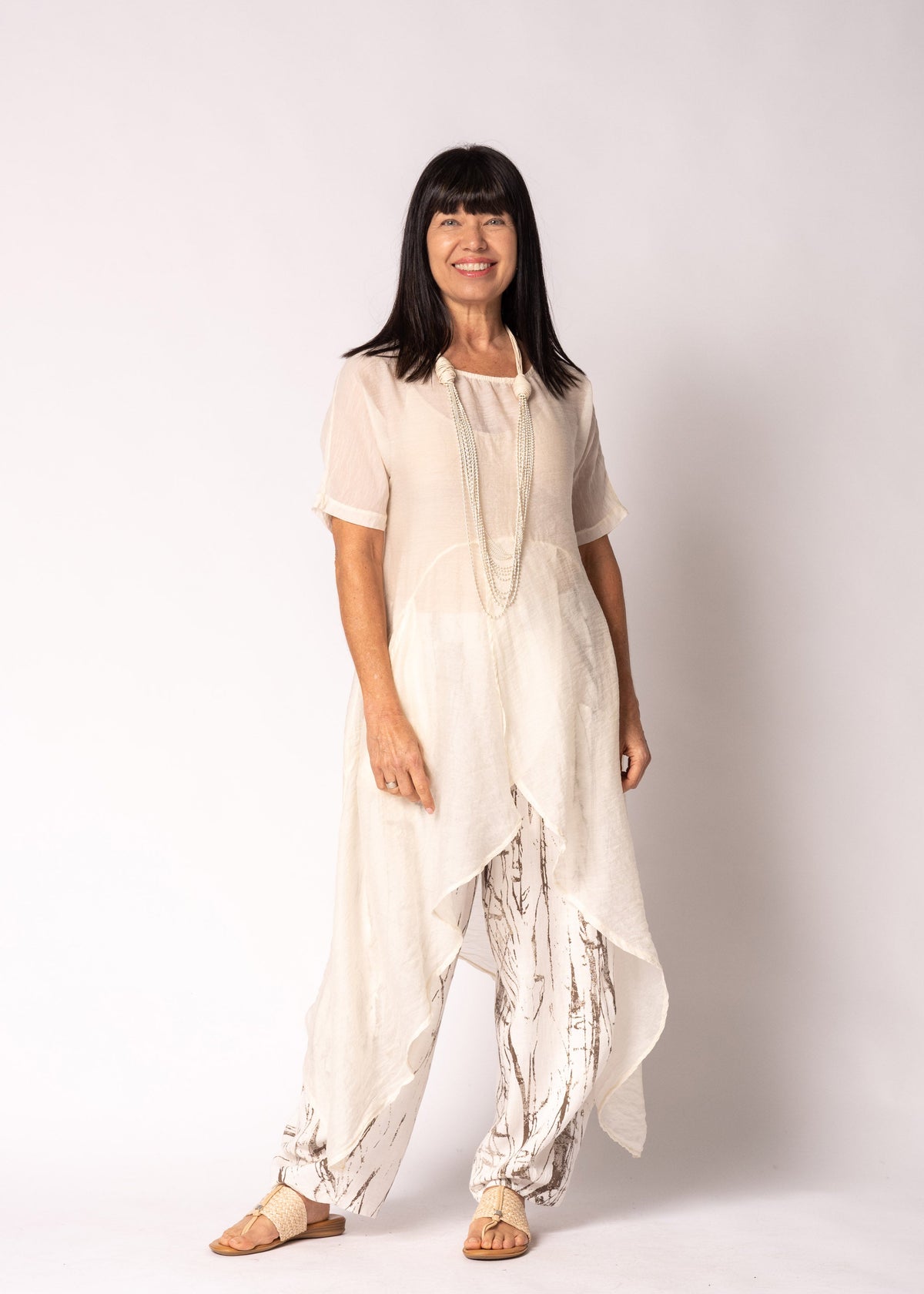 Elira Top in Cream