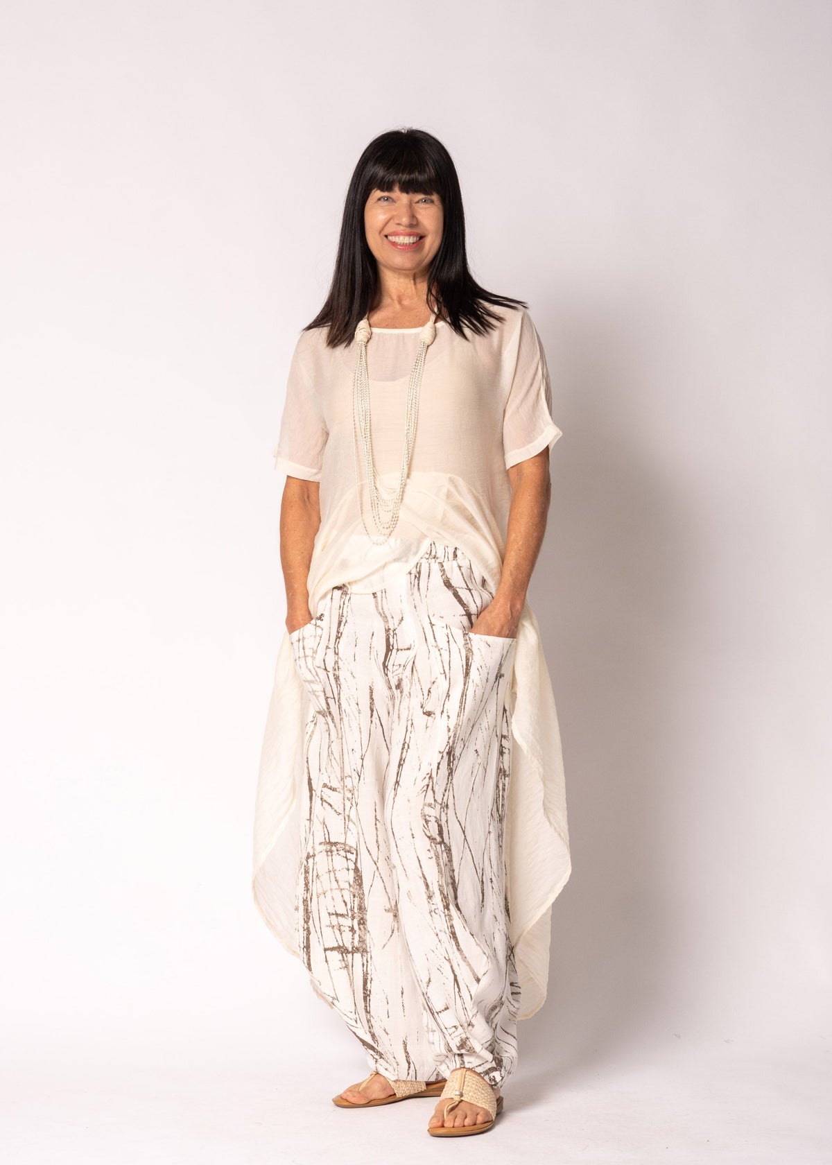 Elira Top in Cream