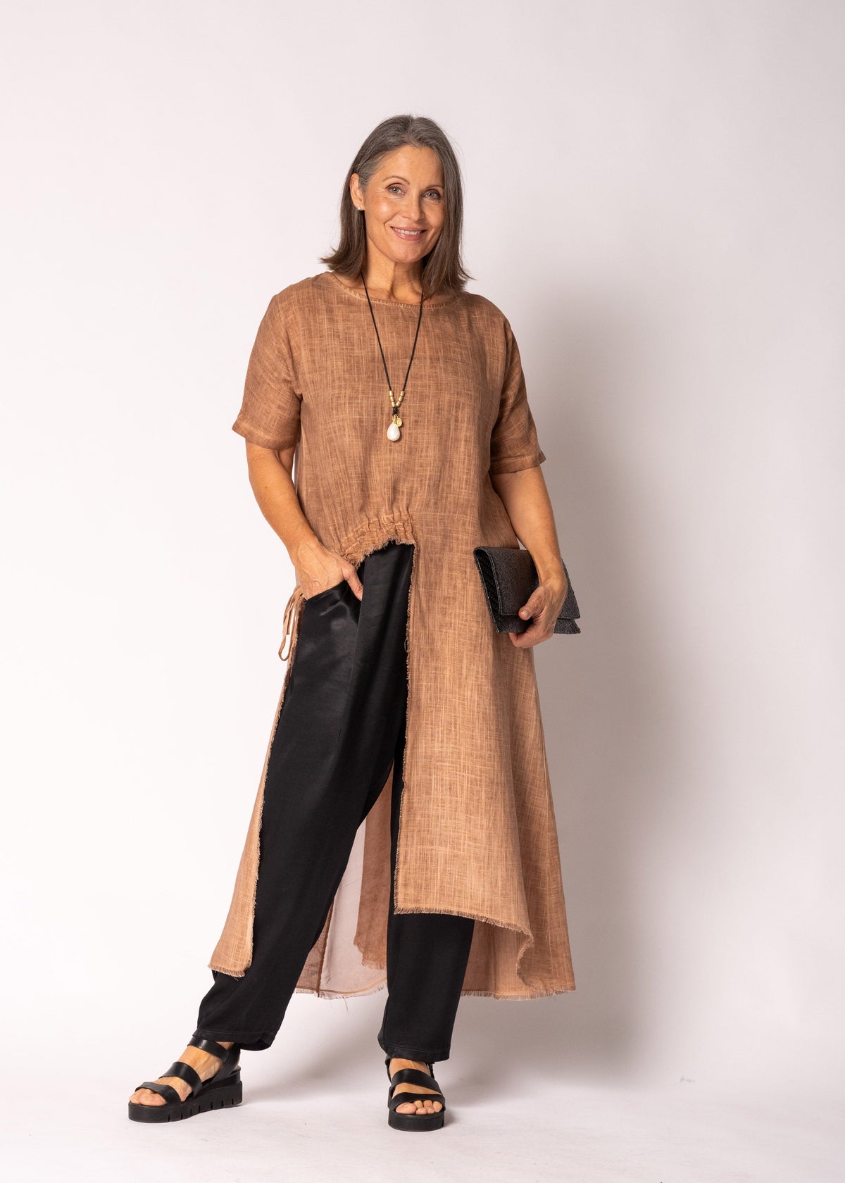 Caselle Pants in Onyx
