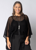 Mellie Knit Top in Onyx