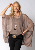 Mellie Knit Top in Mocha