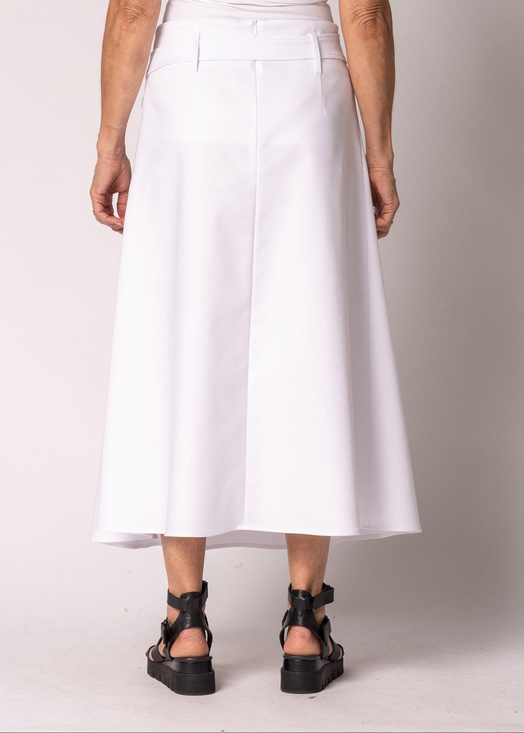Geneva Skirt in White