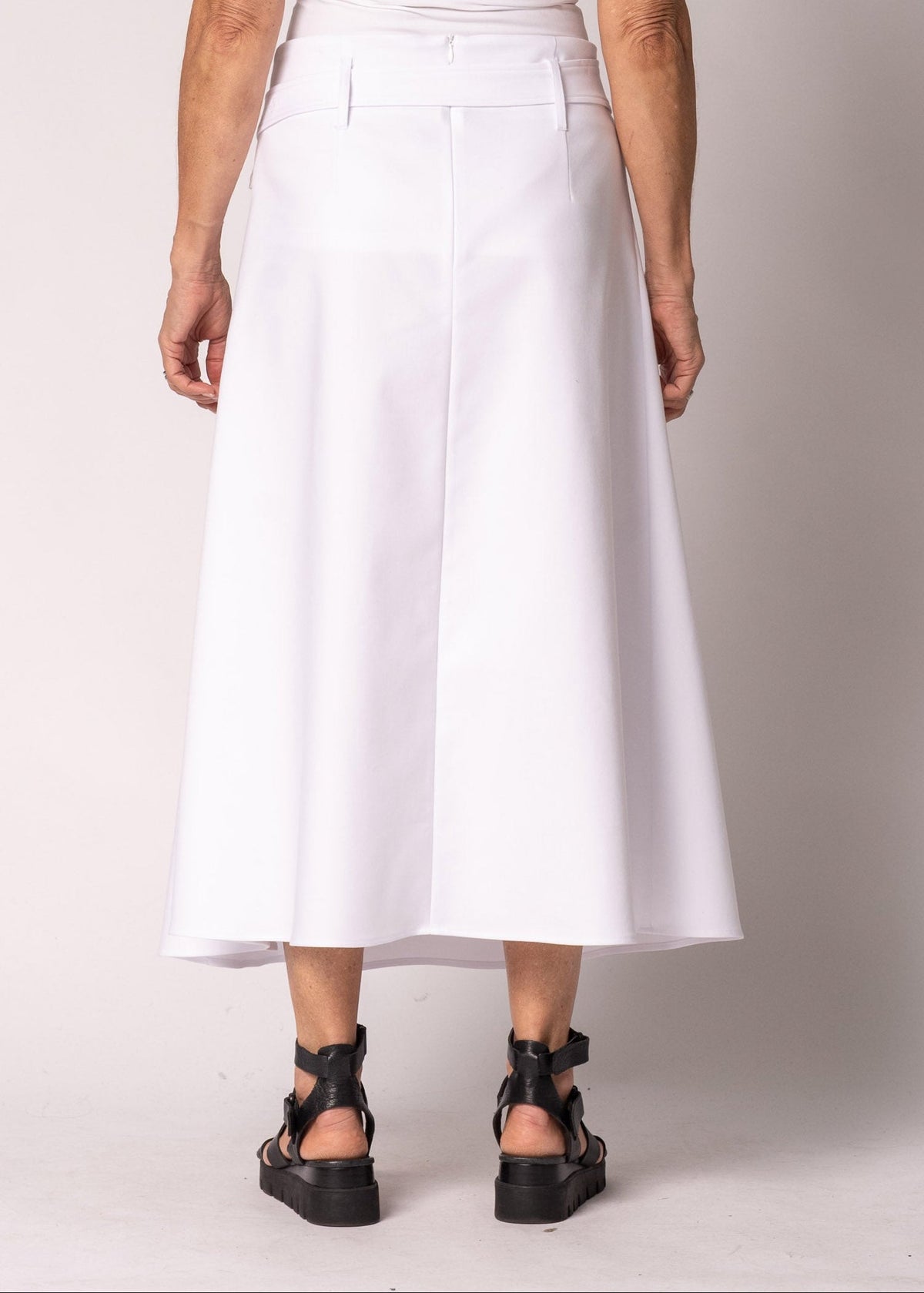 Geneva Skirt in White