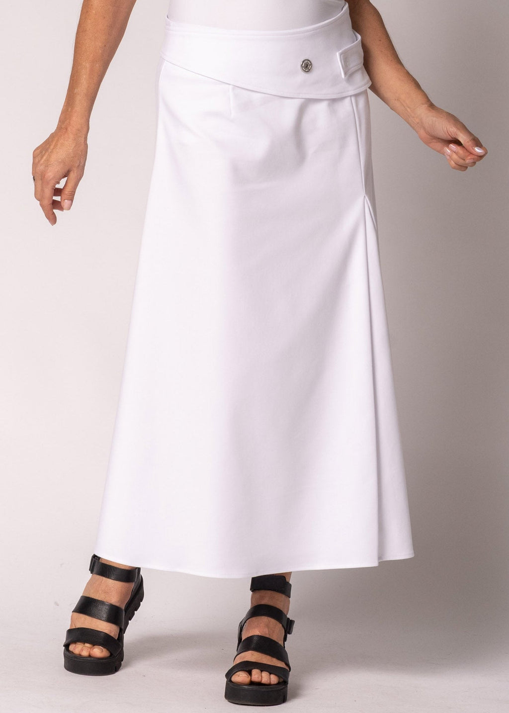 Geneva Skirt in White