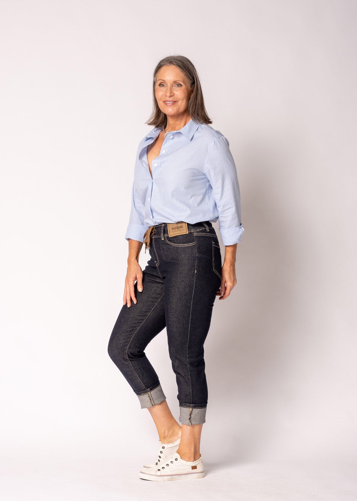 Bethany Pants in Dark Denim