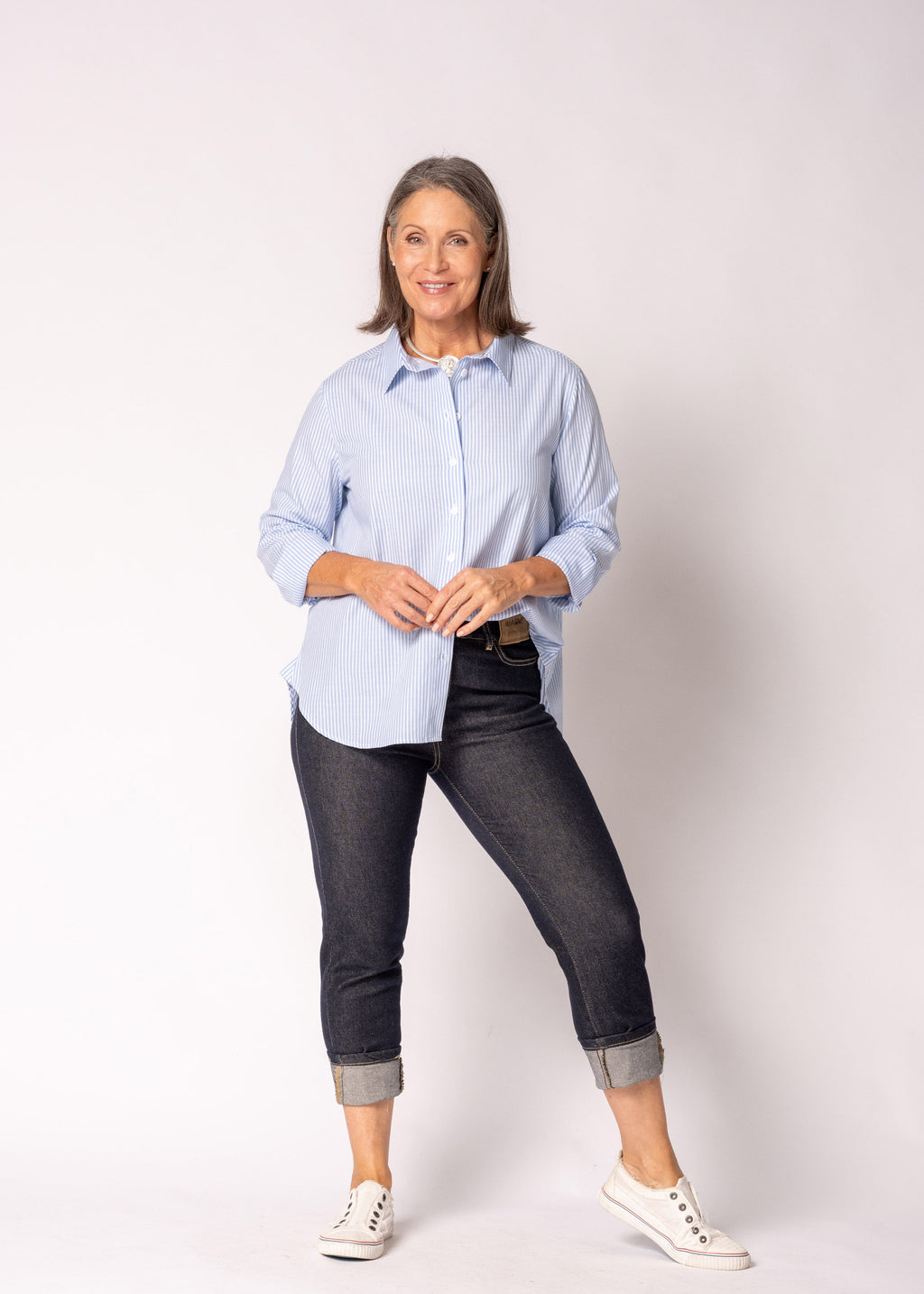 Hadley Top in Baby Blue