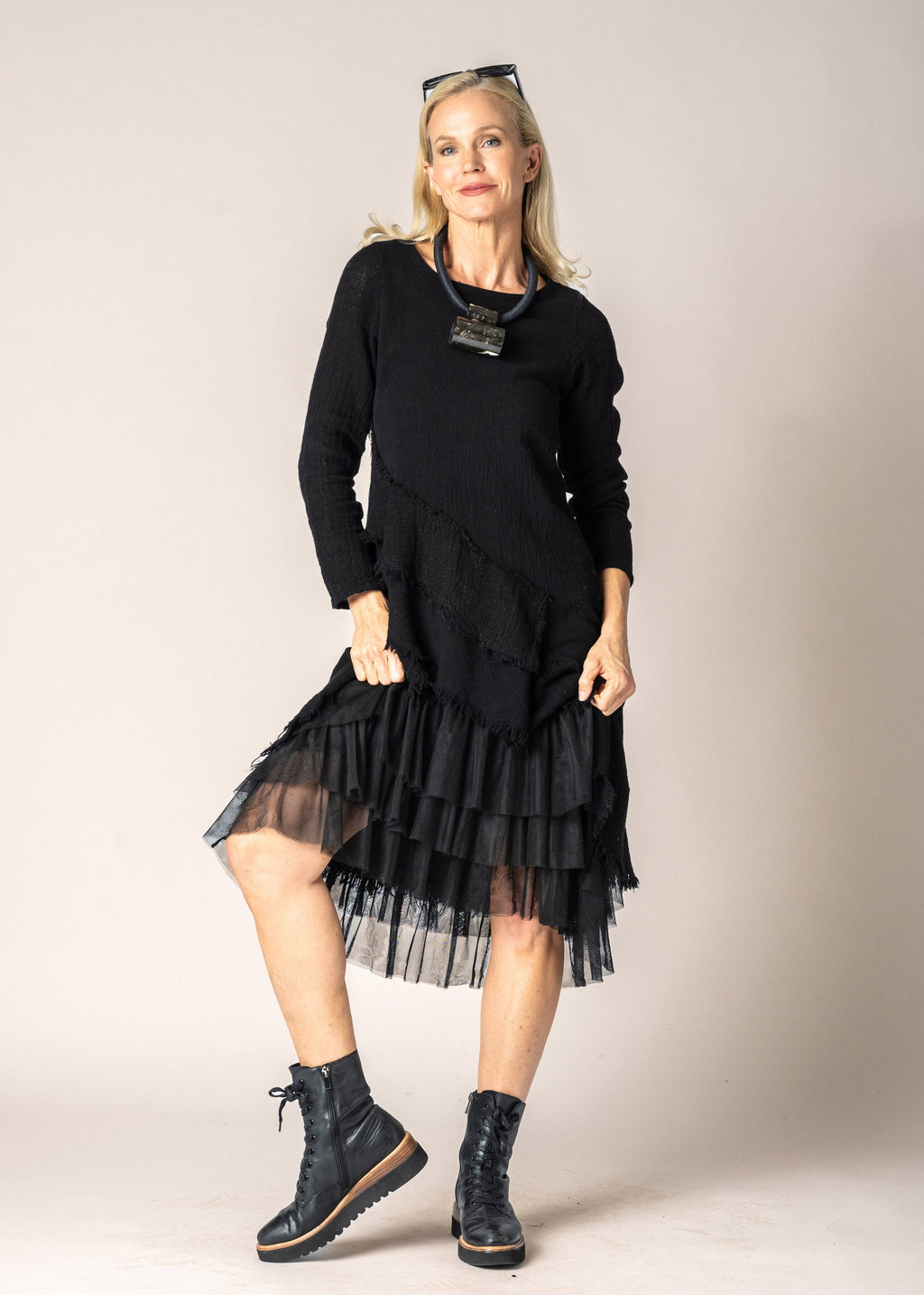 Kelsie Skirt in Onyx