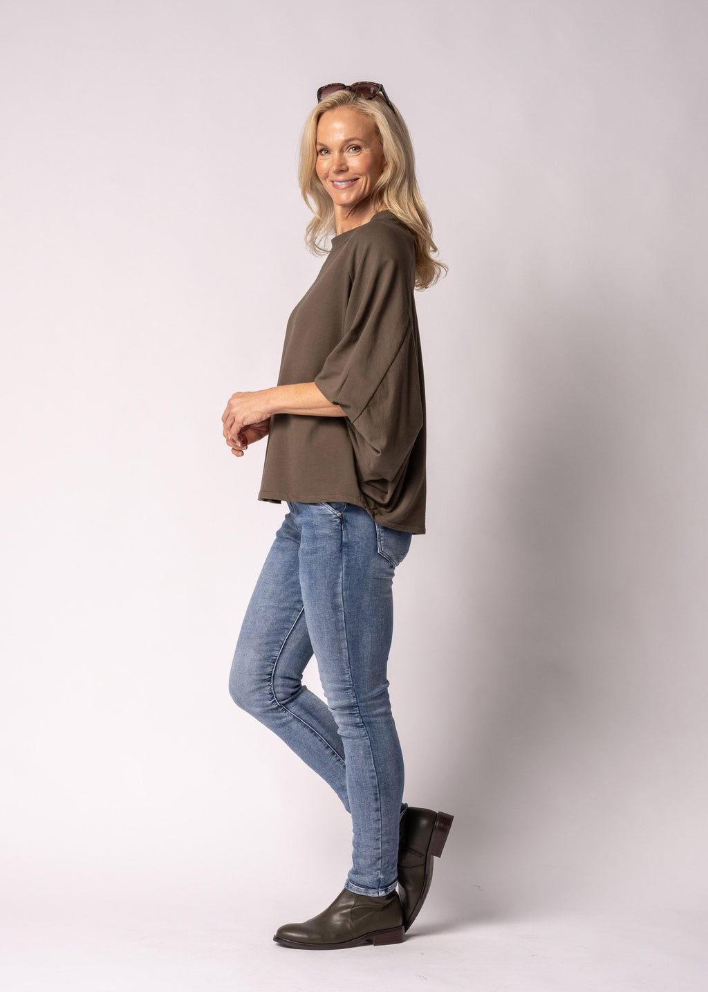 Sable Pants in Jeans Blue