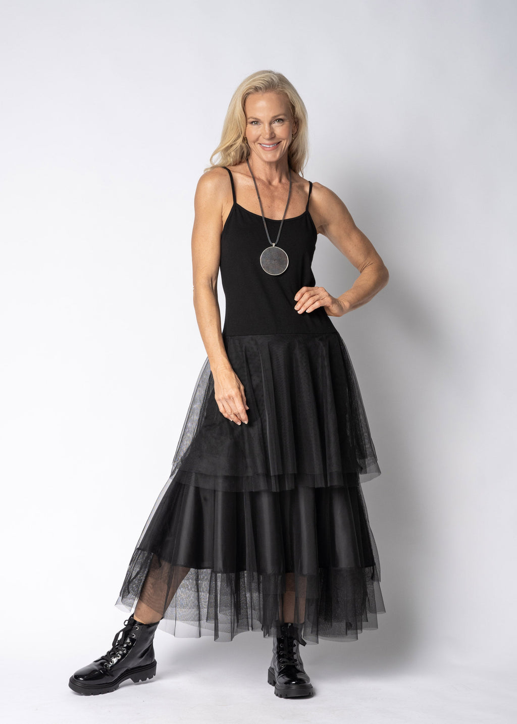 Noretta Dress in Onyx