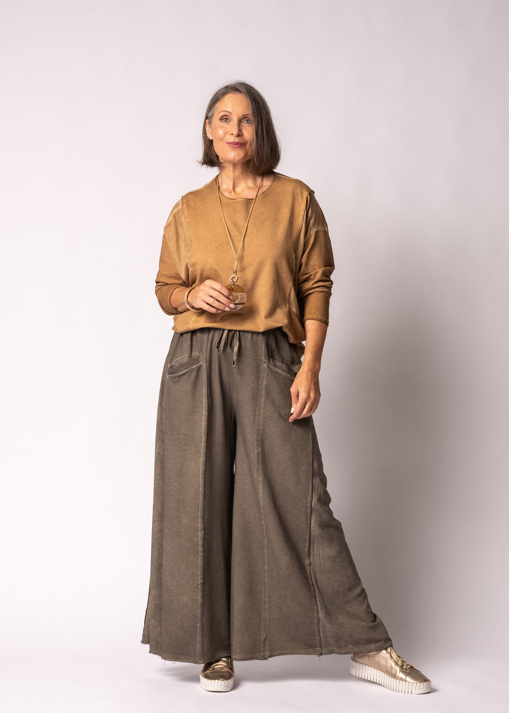 Verona Top in Sahara Sand