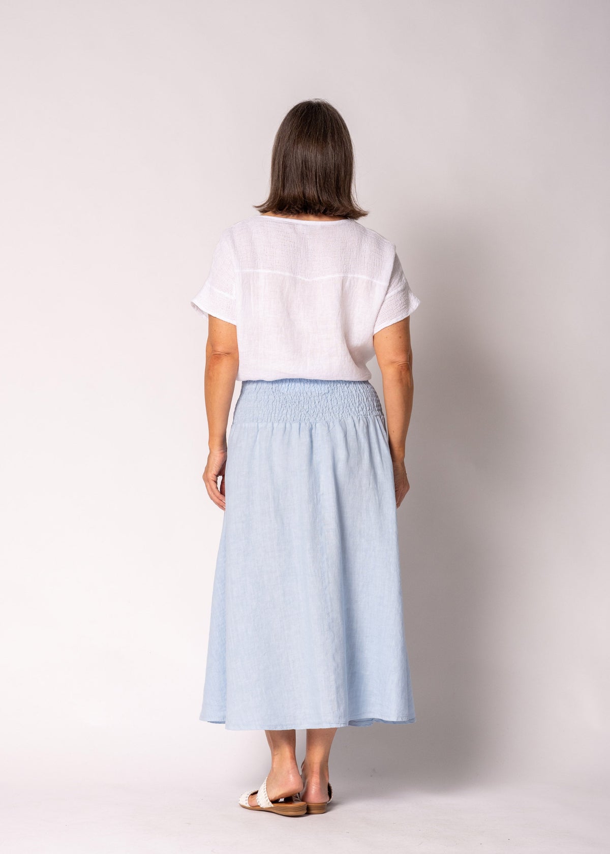 Penna Skirt in Baby Blue