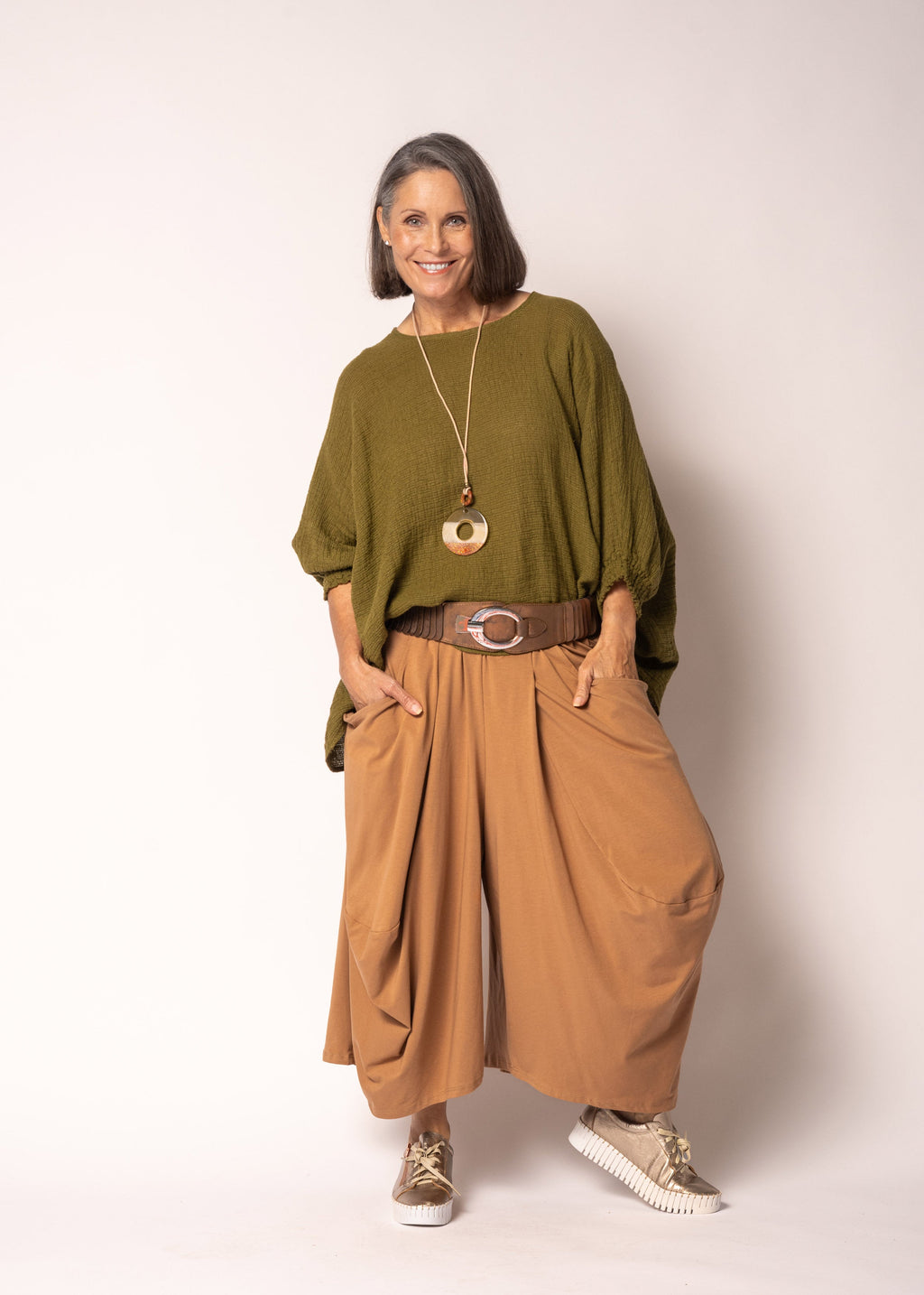 Natalia Pants in Desert