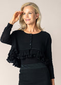 Patsy Linen Jacket in Onyx