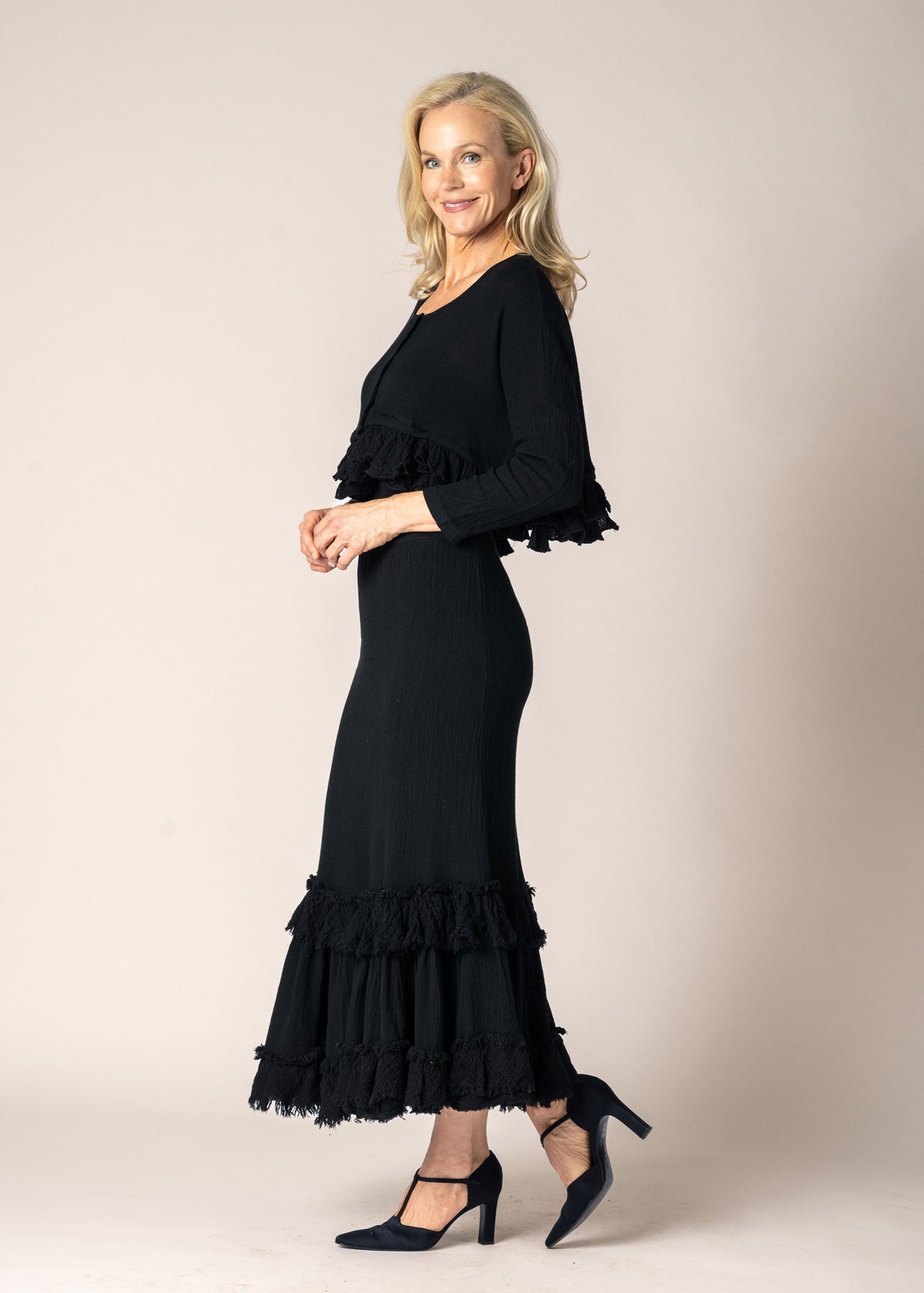 Dayma Skirt in Onyx