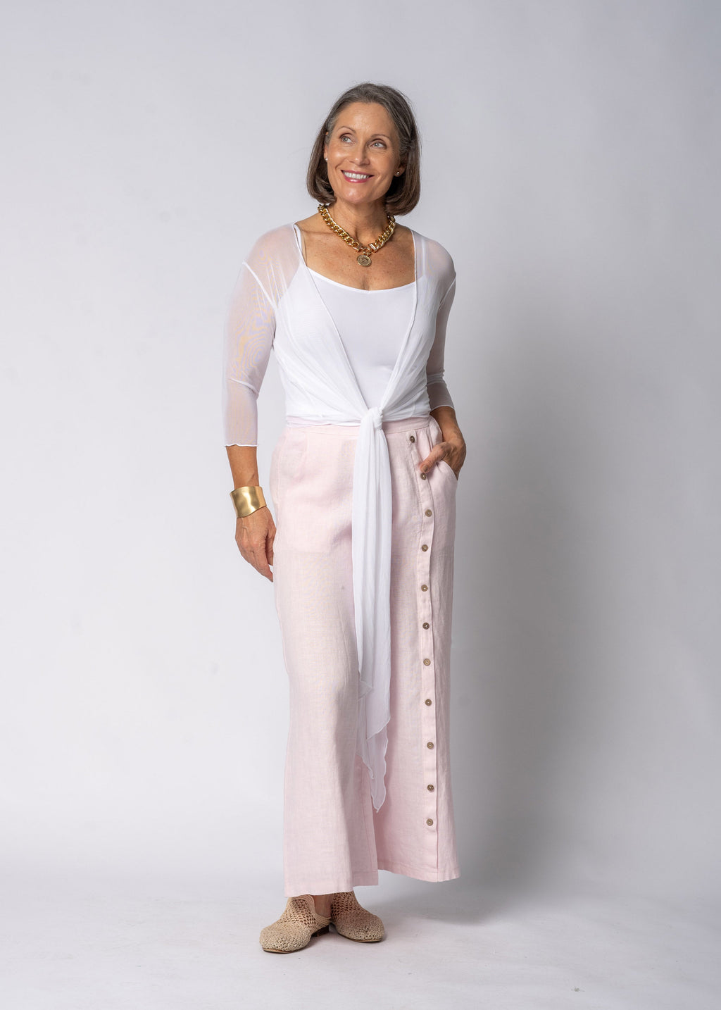 Thalia Top in White