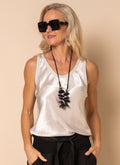 Toyah Singlet in Latte