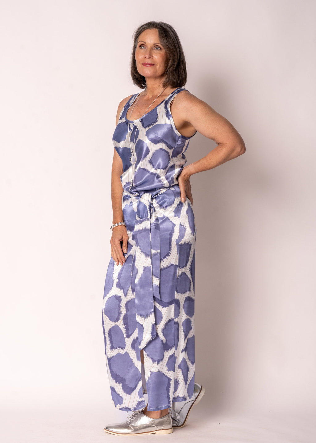 Seraphine Singlet in Positano Blue