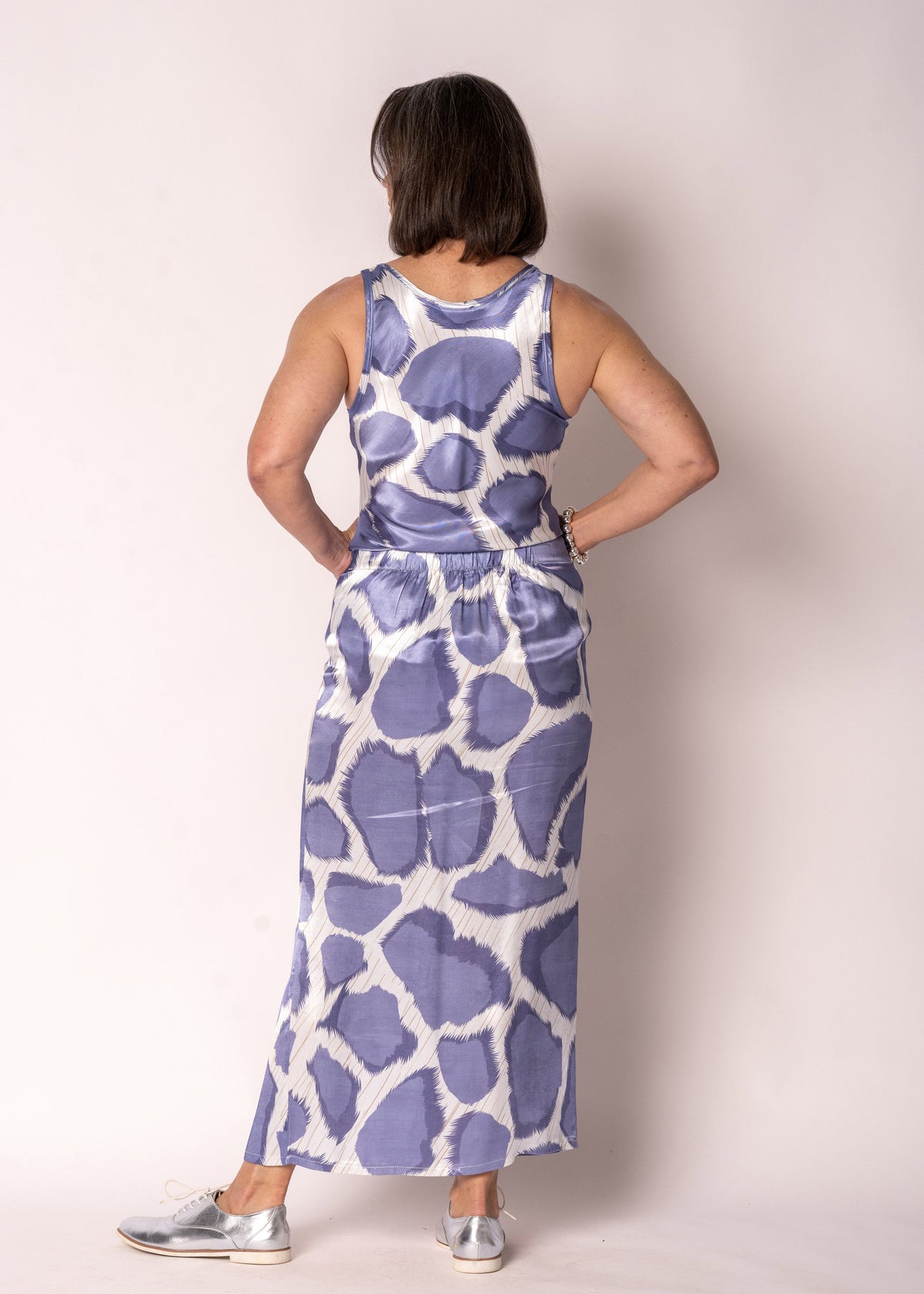 Seraphine Singlet in Positano Blue