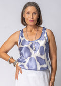Seraphine Singlet in Positano Blue