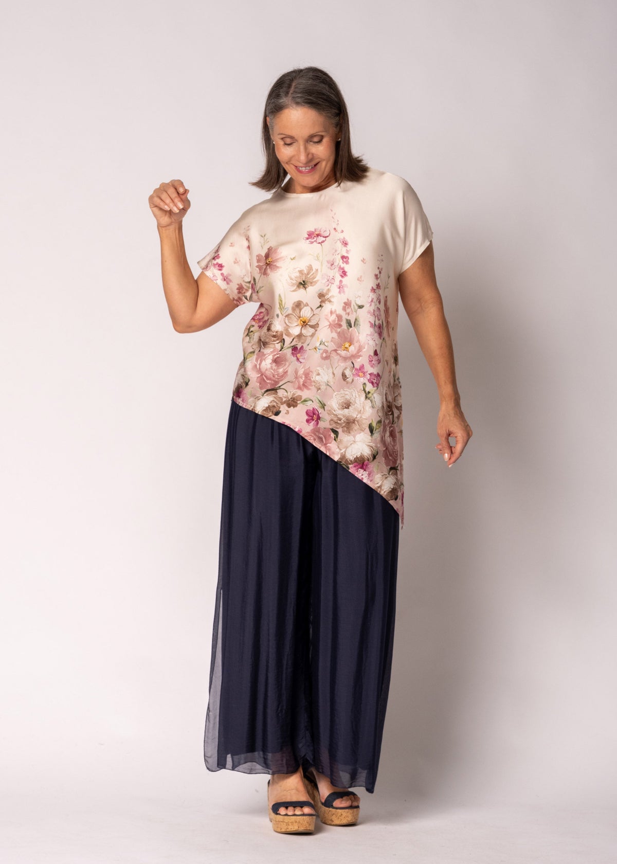 Mazarine Top in Blush