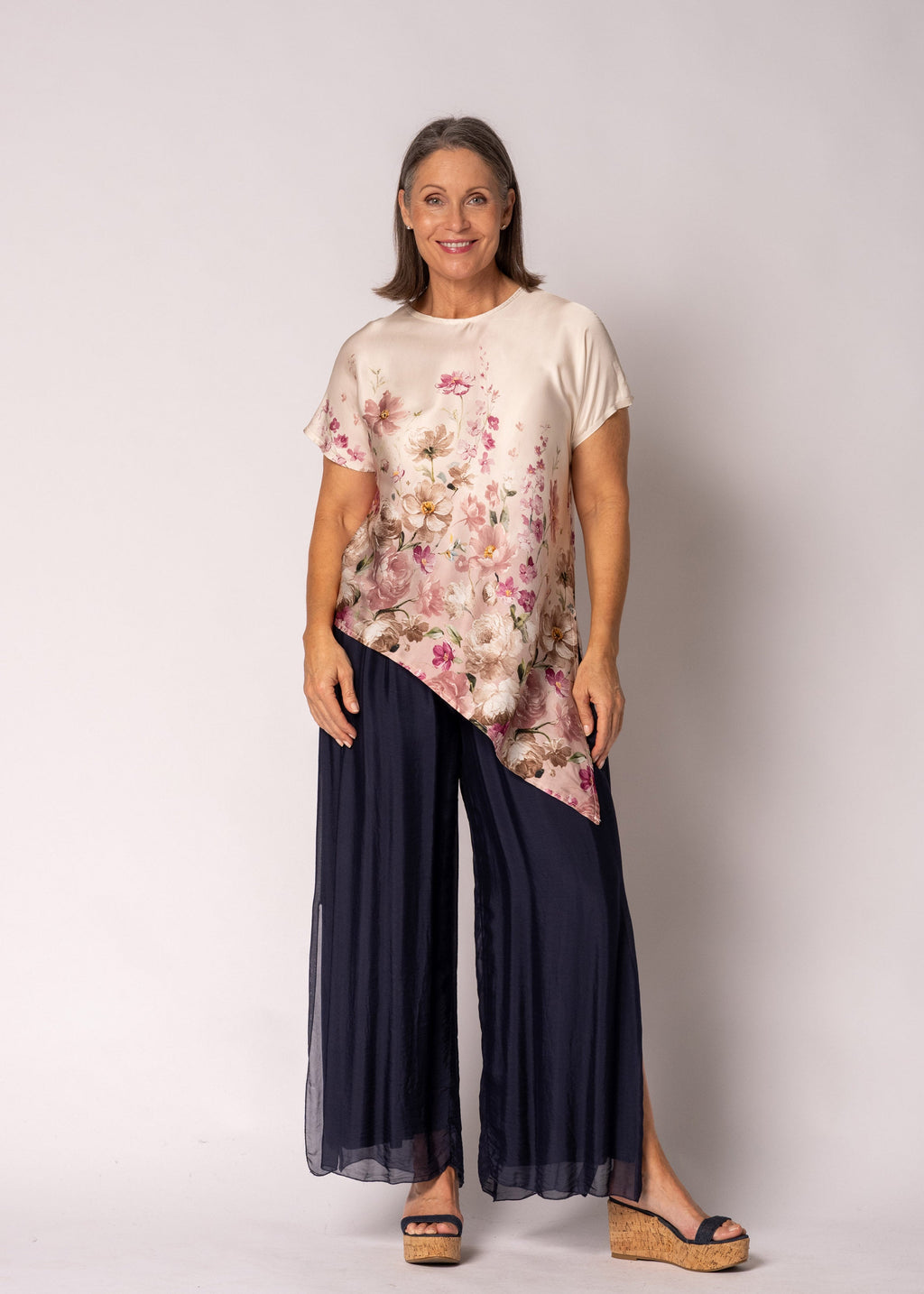 Mazarine Top in Blush
