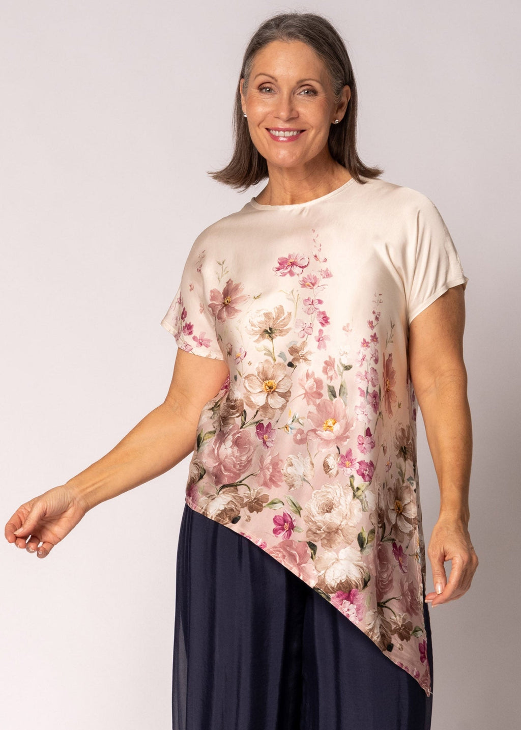 Mazarine Top in Blush