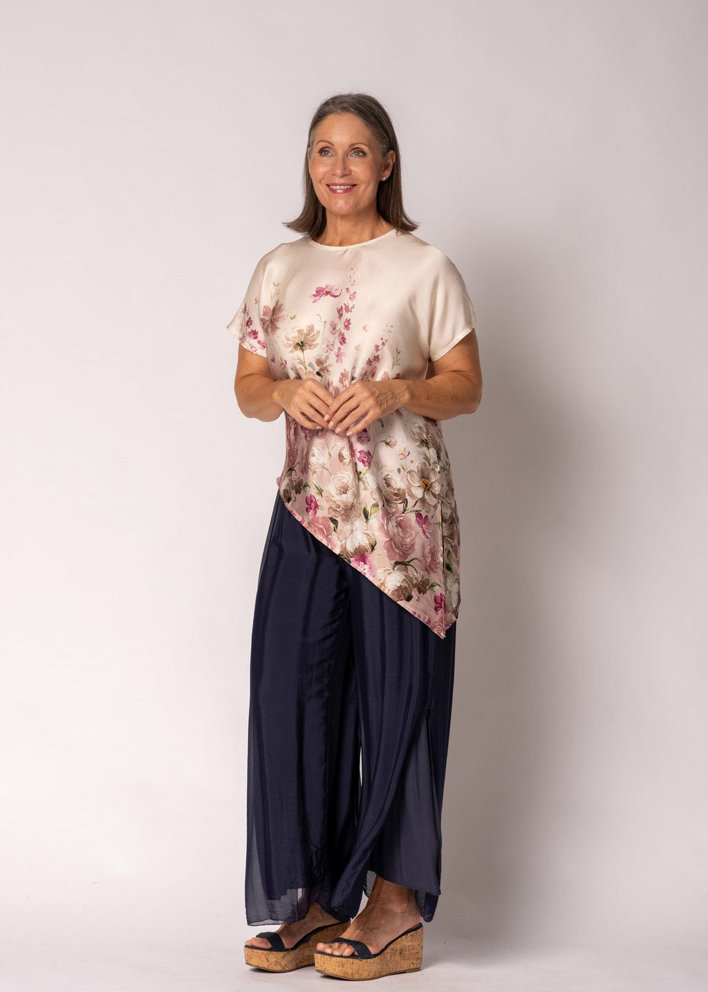 Mazarine Top in Blush
