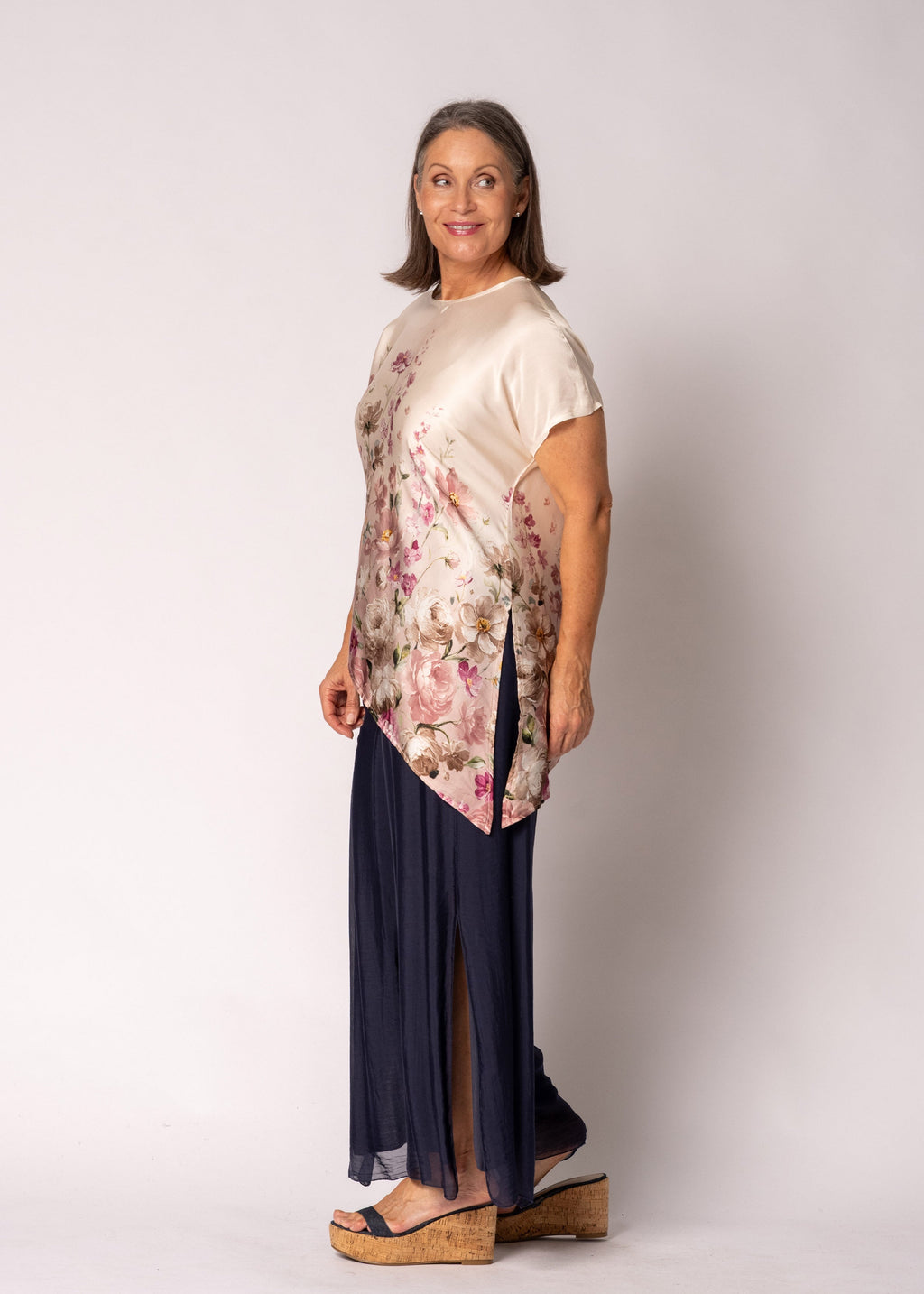 Mazarine Top in Blush